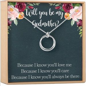Godmother Necklace: Godmother Gift, Godmother